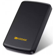 Внешний жесткий диск Kodak P150 500GB портативный карманный HDD USB 3.2 Gen1 накопитель для ноутбука ПК хранение данных USB винчестер Windows Mac OS USB OTG Android 500 Гб Black