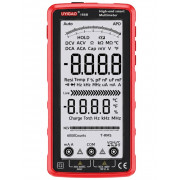 Цифровой Smart мультиметр тестер напряжения автоматический UA188B 0–1000V 10A True RMS LCD дисплей измеритель сопротивления емкости постоянного и переменного тока Red